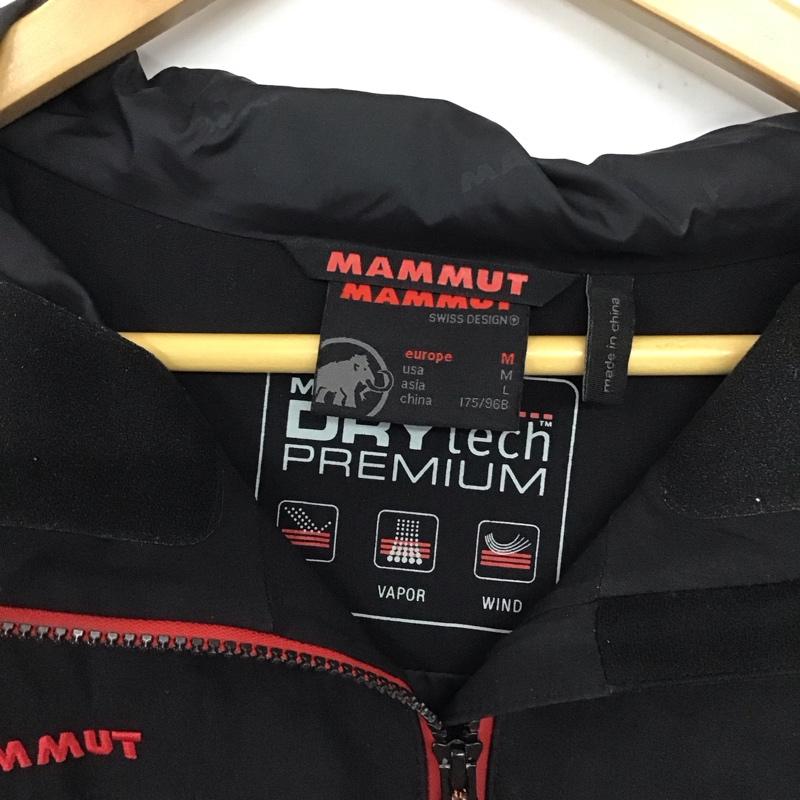 マムート Mammut ジャケット、上着 ジャケット、ブレザー 1010-22920 ドライテックサイドフリップジャケット アウター M ロゴ、文字 黒 / ブラック /  メンズ USED 古着 中古 10135479