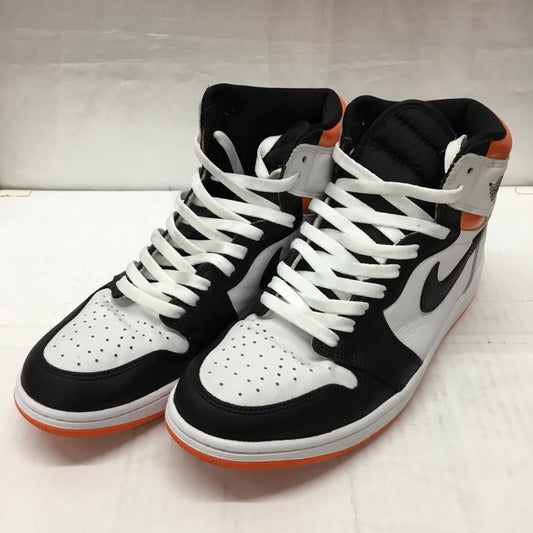 ナイキ NIKE スニーカー スニーカー 555088-180 AIR JORDAN 1 RETRO HIGH OG 29cm 29.0cm ロゴ、文字 白 / ホワイト / X 黒 / ブラック / X 橙 / オレンジ /  メンズ USED 古着 中古 10112498
