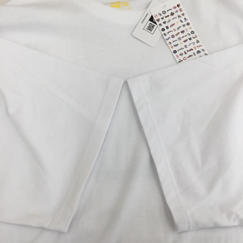 ニューエラ NEW ERA Tシャツ 半袖 中津川吾郎コラボ　MLB XXL ロゴ、文字 白 / ホワイト /  メンズ USED 古着 中古 10150954