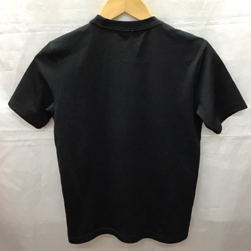 アディダス adidas Tシャツ 半袖 140cm キッズ スポーツウェア 140cm ロゴ、文字 黒 / ブラック /  ボーイズ USED 古着 中古 10116915