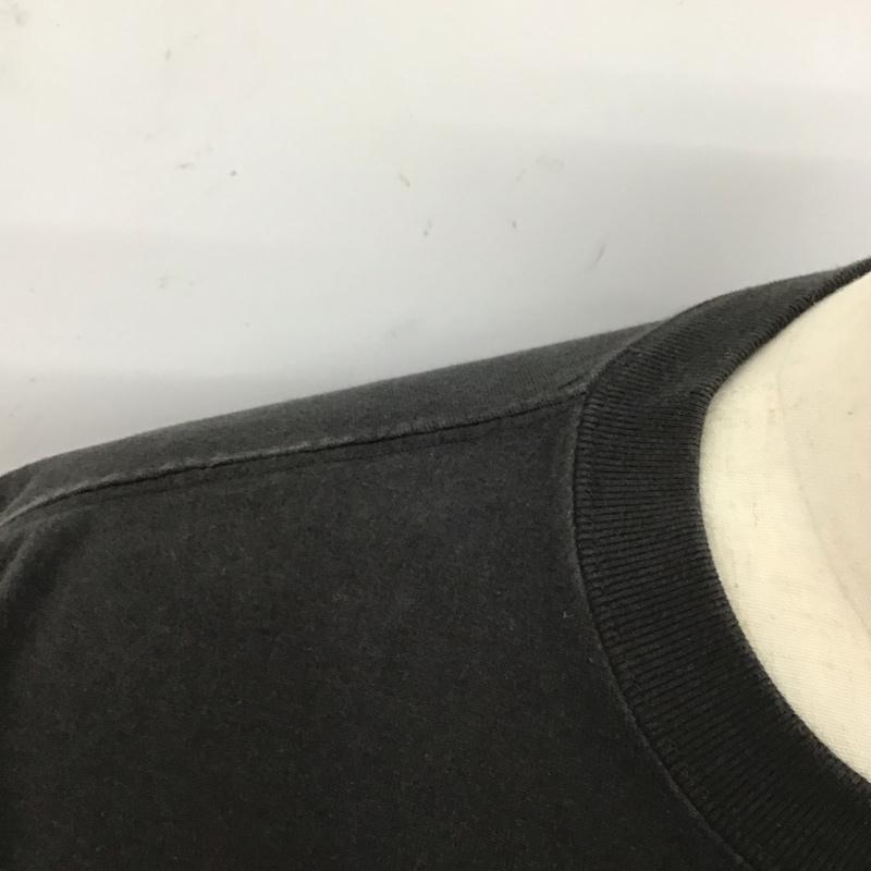 スタンダード カリフォルニア STANDARD CALIFORNIA Tシャツ 半袖 半袖カットソー 無地Tシャツ クルーネックカットソー S 無地 黒 / ブラック /  メンズ USED 古着 中古 10125740