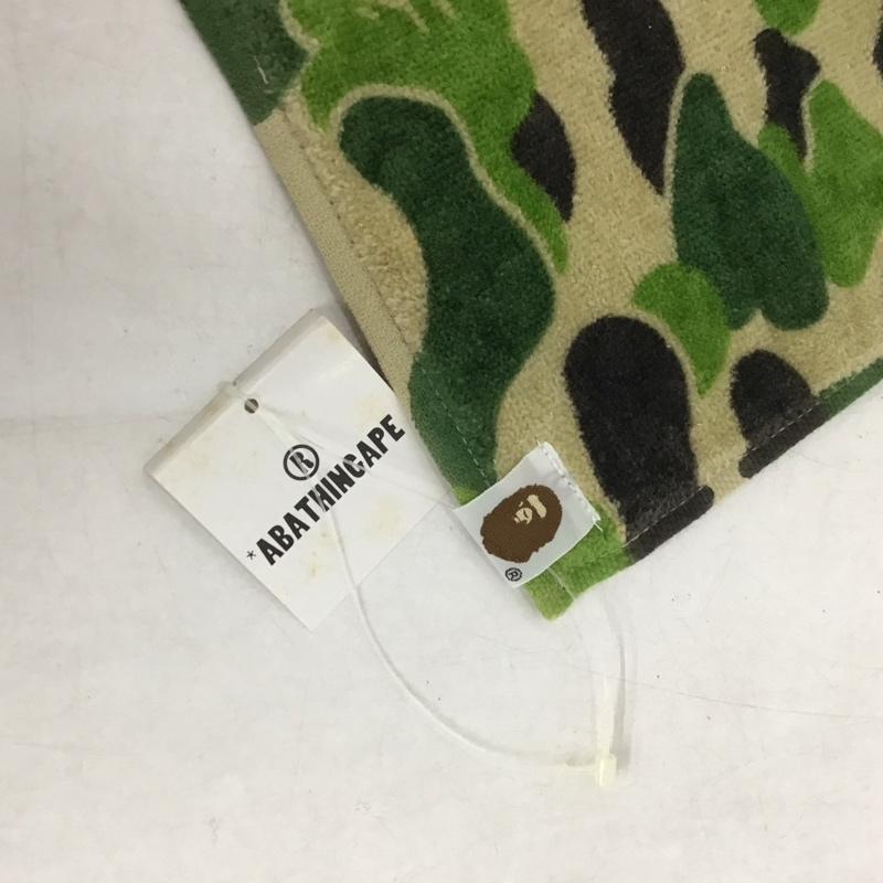 アベイシングエイプ A BATHING APE ファッション小物 ファッション小物 フェイスタオル マフラータオル 総柄 マルチカラー / マルチカラー /  メンズ USED 古着 中古 10141147