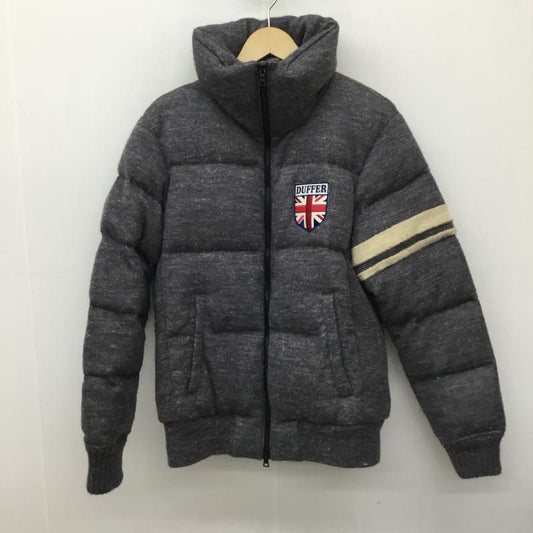 ザダファーオブセントジョージ The DUFFER of ST.GEORGE ジャケット、上着 ダウンジャケット DF-Q9-64278 L ロゴ、文字 灰 / グレー /  メンズ USED 古着 中古 10137701