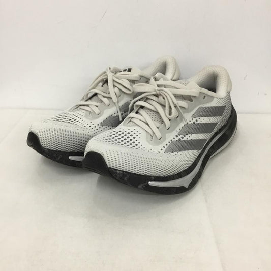アディダス adidas スニーカー スニーカー ID8782 スーパーノヴァ ライズ ランニング 25.5cm 25.5cm ロゴ、文字 灰 / グレー / X 黒 / ブラック /  メンズ USED 古着 中古 10139976
