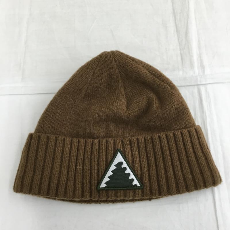 パタゴニア patagonia 帽子 ニット帽 ブロデオ　ビーニー FREE ロゴ、文字 茶 / ブラウン /  メンズ USED 古着 中古 10136547