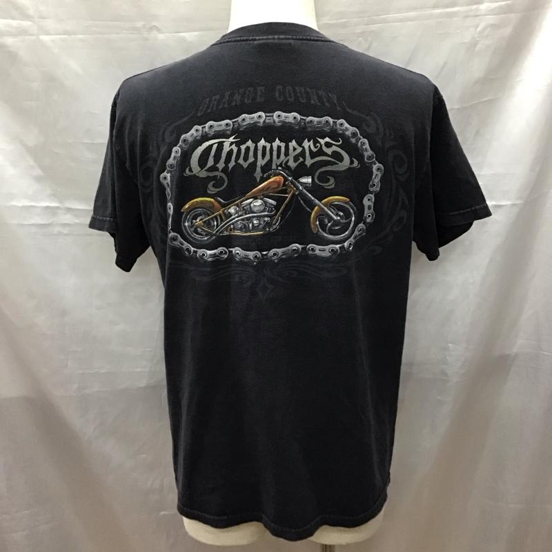 古着 USED Tシャツ 半袖 半袖カットソー プリントTシャツ クルーネックカットソー M ロゴ、文字 黒 / ブラック /  メンズ USED 古着 中古 10117512