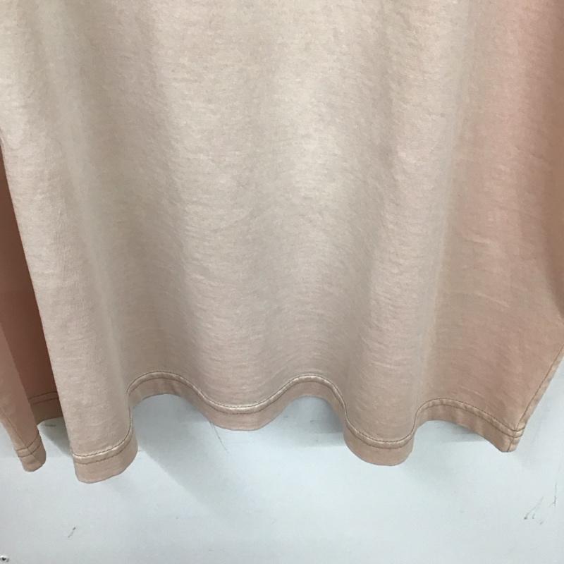 ディーゼル DIESEL Tシャツ 半袖 L 無地 桃 / ピンク /  メンズ USED 古着 中古 10128576