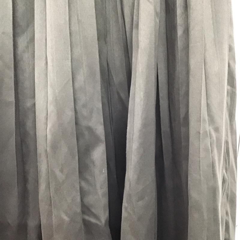 サマンサモスモス Samansa Mos2 スカート ロングスカート ロングスカート フレアスカート カジュアルスカート FREE 無地 ダークグレー / ダークグレー /  レディース USED 古着 中古 10145387