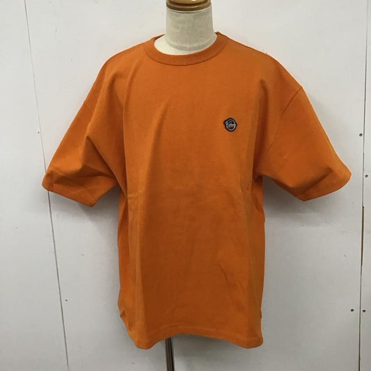 ケボズ KEBOZ カットソー 半袖 半袖カットソー 半袖シャツ 無地シャツ L ロゴ、文字 橙 / オレンジ /  メンズ USED 古着 中古 10126514