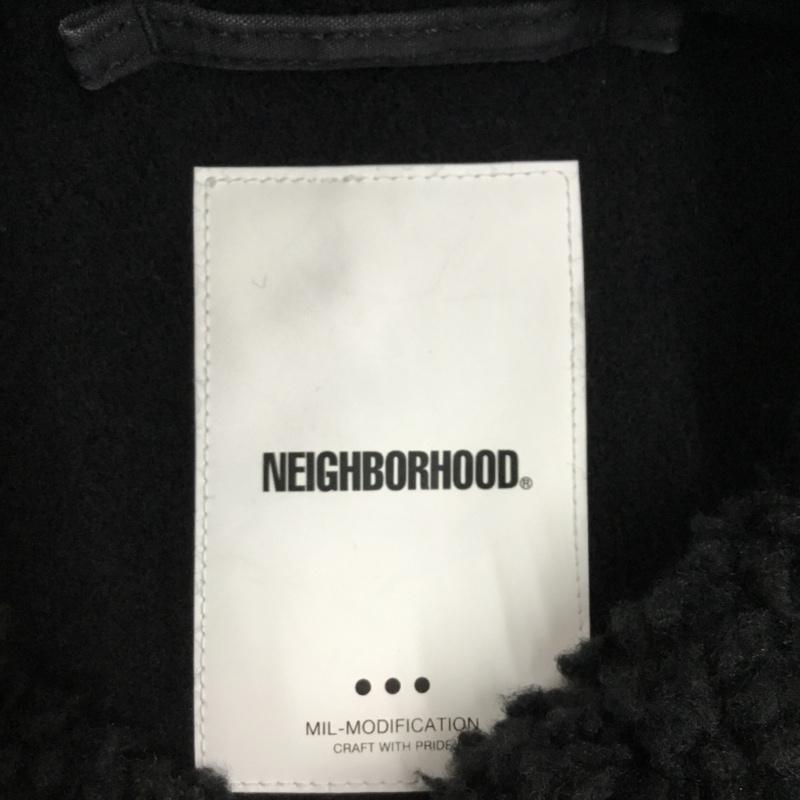 ネイバーフッド NEIGHBORHOOD ジャケット、上着 ジャンパー、ブルゾン ジップアップジャケット ジャンパー ジャケット カジュアルジャケット アウター L 無地 黒 / ブラック /  メンズ USED 古着 中古 10118627