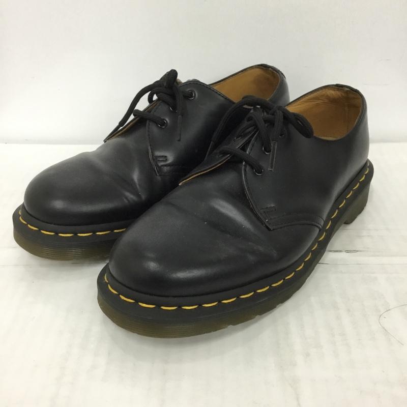 ドクターマーチン Dr.Martens 革靴 革靴 1461 59 3ホール UK7 US：8 無地 黒 / ブラック /  メンズ USED 古着 中古 10123651