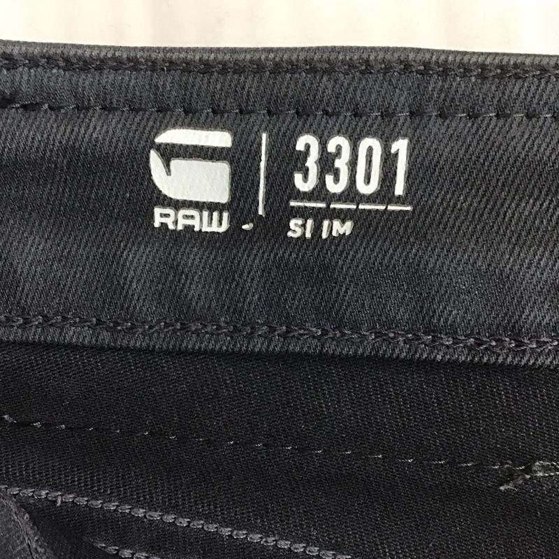 ジースターロゥ G-STAR RAW パンツ デニム、ジーンズ デニムパンツ ワーカージーンズ カジュアルパンツ スリムパンツ 29インチ 無地 灰 / グレー /  メンズ USED 古着 中古 10107262