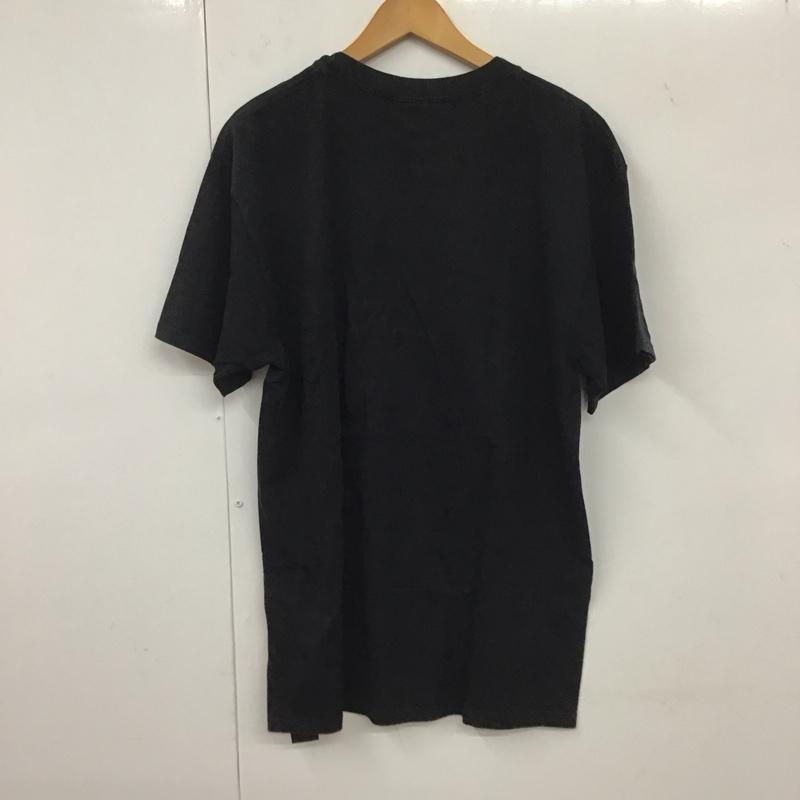ハフ HUF Tシャツ 半袖 半袖カットソー プリントTシャツ クルーネックカットソー L プリント 黒 / ブラック /  メンズ USED 古着 中古 10132232