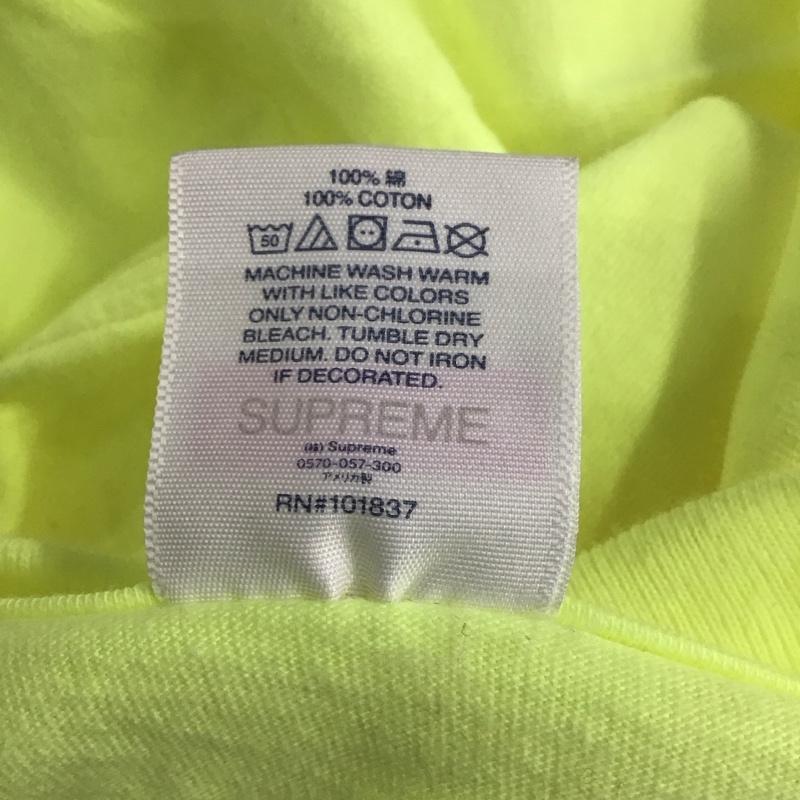 シュプリーム Supreme Tシャツ 半袖 Jamie Reid Anarchy Tee 21SS L ロゴ、文字 黄 / イエロー /  メンズ USED 古着 中古 10111575