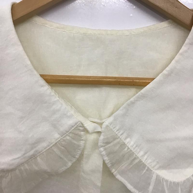 ローリーズファーム LOWRYS FARM シャツ、ブラウス 長袖 FREE 無地 白 / ホワイト /  レディース USED 古着 中古 10143998