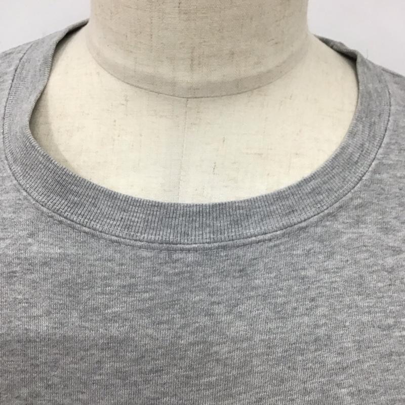 ビームス BEAMS トレーナー 長袖 長袖トレーナー スウェット クルーネック プルオーバー XL プリント 灰 / グレー /  メンズ USED 古着 中古 10125009