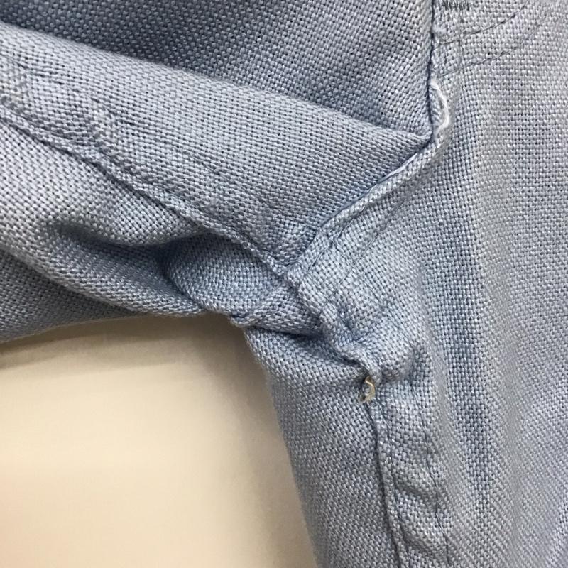 リーバイス Levi s パンツ スラックス W33 L34 81年 646 STA‐PREST 黒タブ 80s 33インチ 無地 水色 / ライトブルー /  メンズ USED 古着 中古 10118132