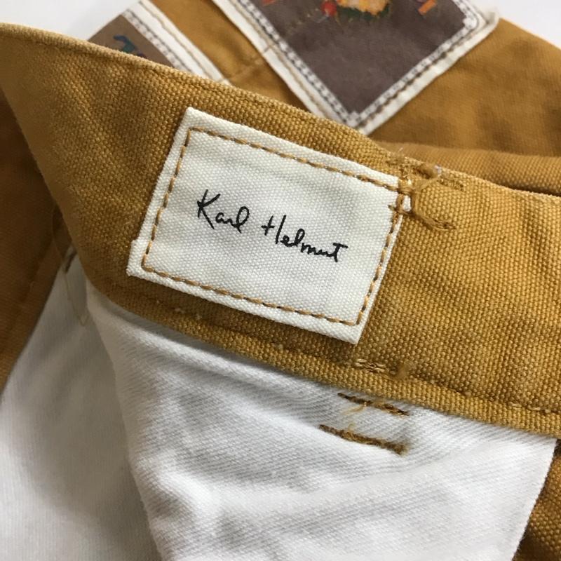 カールヘルム KARLHELMUT パンツ ショートパンツ M 無地 マスタード / マスタード /  レディース USED 古着 中古 10129807