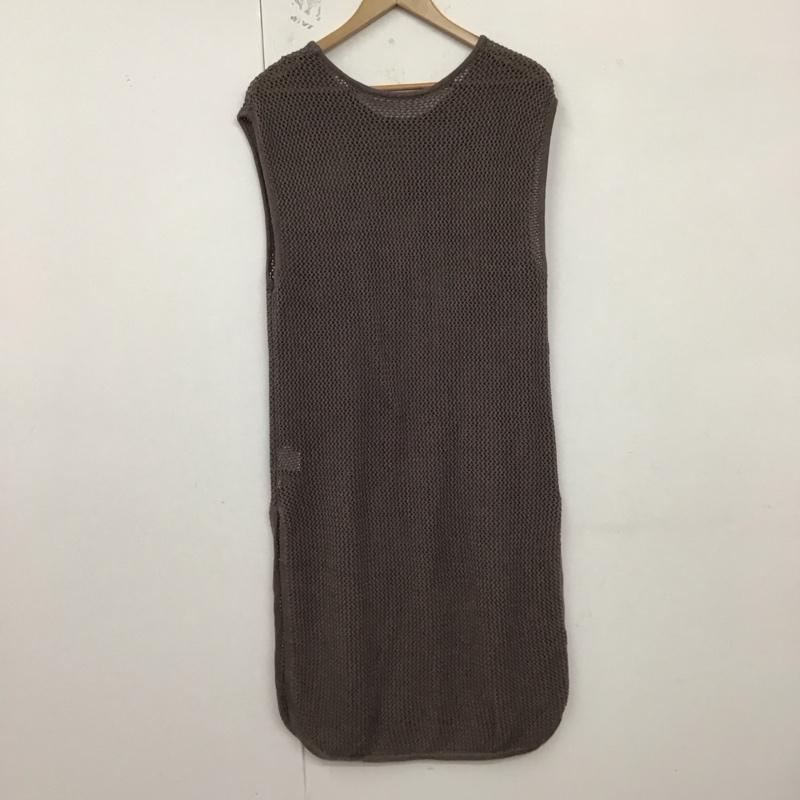 セレクトモカ select MOCA ワンピース ロングスカート FREE 無地 茶 / ブラウン /  レディース USED 古着 中古 10129140