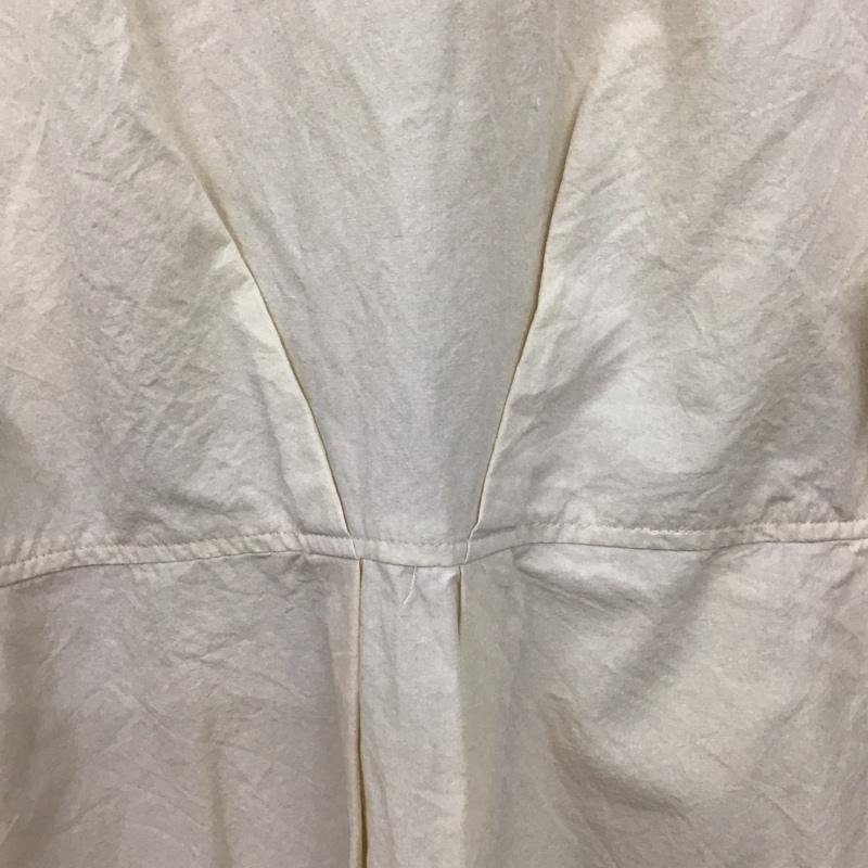 ザラ ZARA ワンピース ロングスカート L 無地 アイボリー / アイボリー /  レディース USED 古着 中古 10129400
