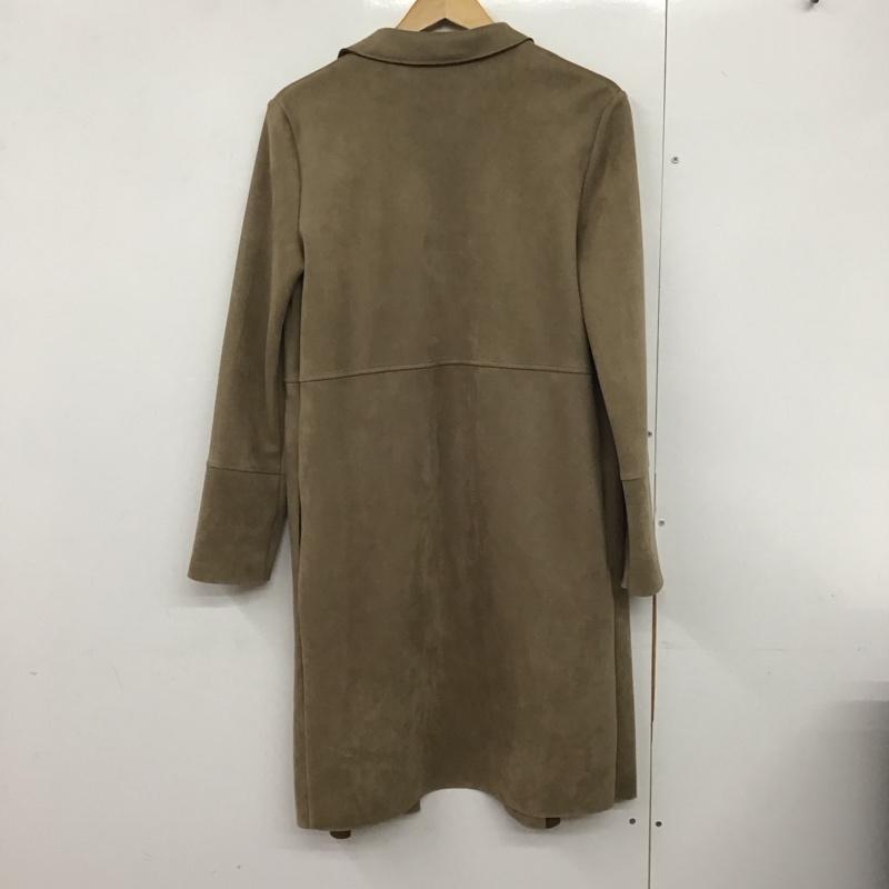 ザラ ZARA コート コート一般 S 無地 茶 / ブラウン /  レディース USED 古着 中古 10140804