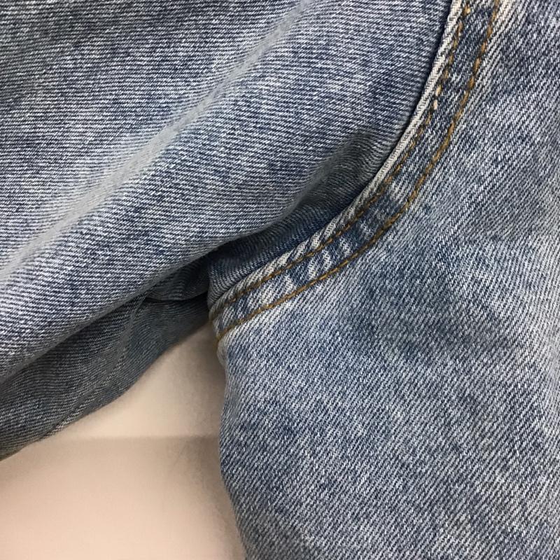 ザラ ZARA ジャケット、上着 ジャケット、ブレザー デニムジャケット Gジャン アウター カジュアルジャケット XL 無地 インディゴ / インディゴ /  メンズ USED 古着 中古 10141849