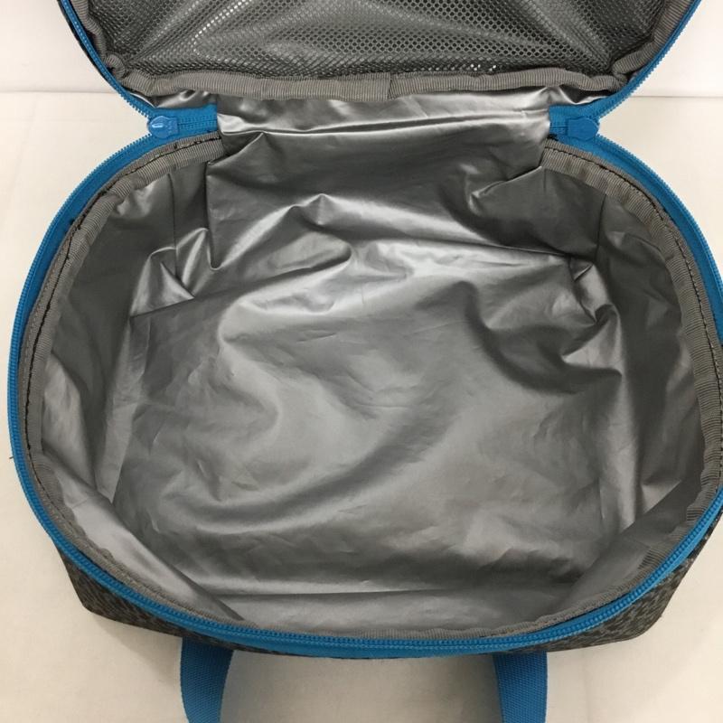 バートン BURTON バッグ バッグ 小物入れ ハンドバッグ 総柄 灰 / グレー / X 青 / ブルー /  メンズ USED 古着 中古 10131588