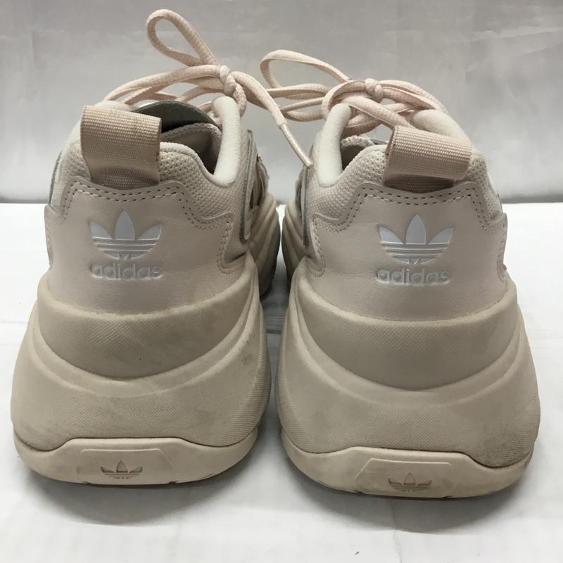 アディダス adidas スニーカー スニーカー IG6049 オズガイア OZGAIA 24.5cm 箱有 24.5cm ロゴ、文字 ベージュ / ベージュ /  レディース USED 古着 中古 10112512