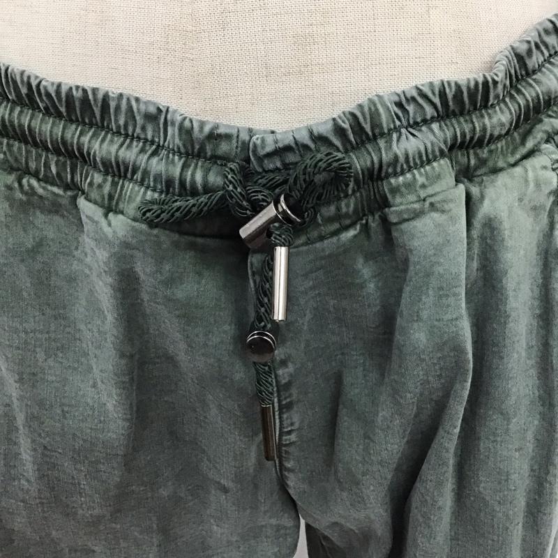 ザラ ZARA ボトムス ボトムス 9632 258 500 ジョガーパンツ L 無地 カーキ / カーキ /  レディース USED 古着 中古 10119375