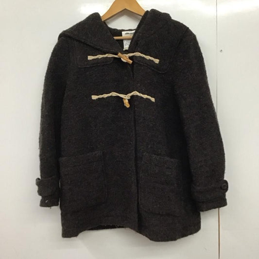 ニコアンド niko and... コート コート一般 無地 茶 / ブラウン /  レディース USED 古着 中古 10146812