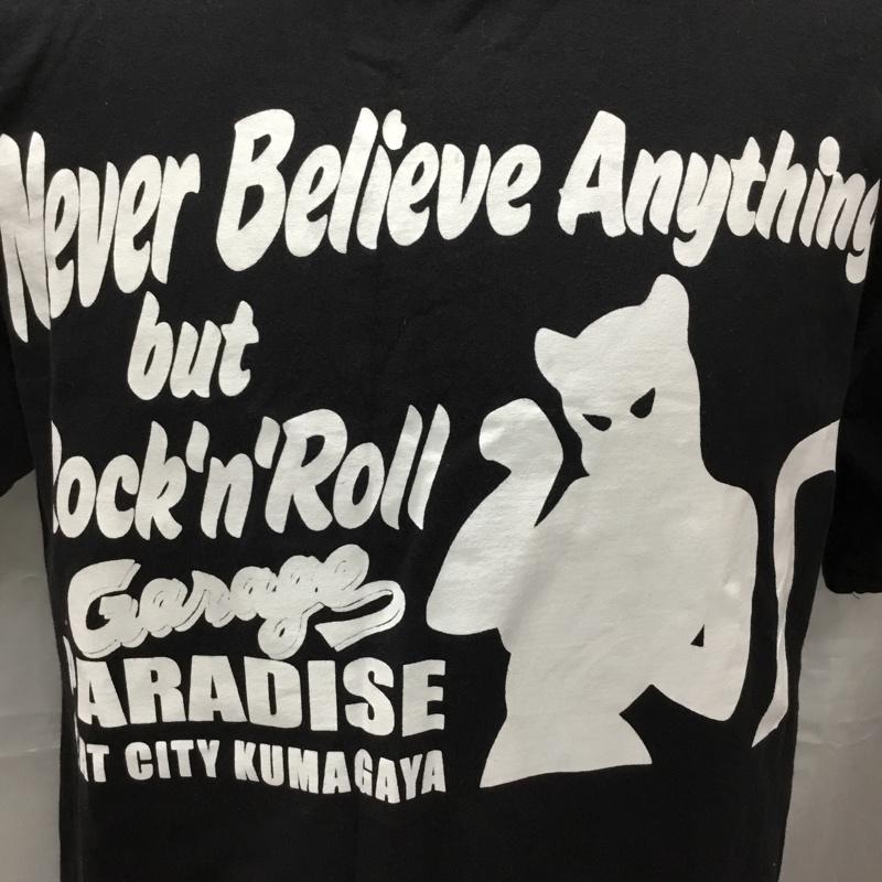 クリームソーダ CREAMSODA Tシャツ 半袖 L プリント 黒 / ブラック /  メンズ USED 古着 中古 10108751