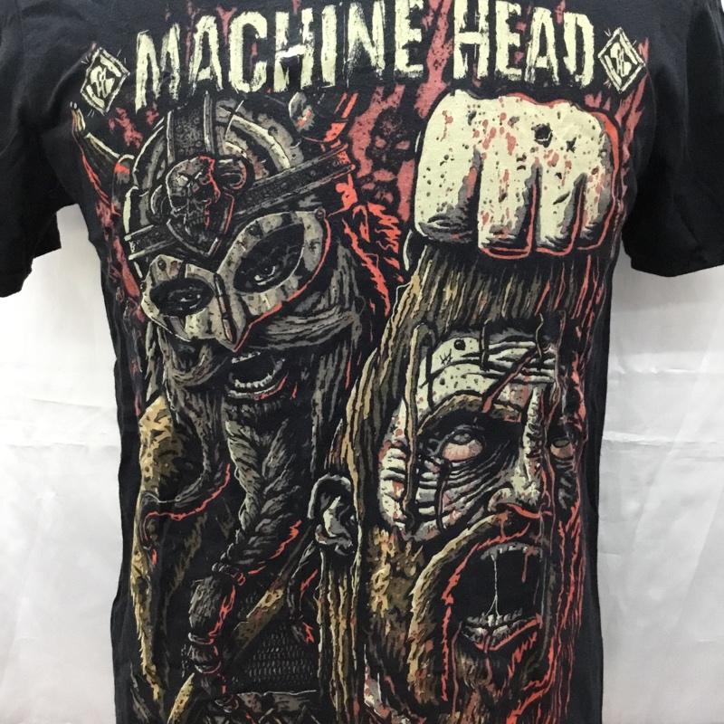 古着 USED Tシャツ 半袖 MACHINE HEAD バンドT M プリント 黒 / ブラック /  メンズ USED 古着 中古 10111347