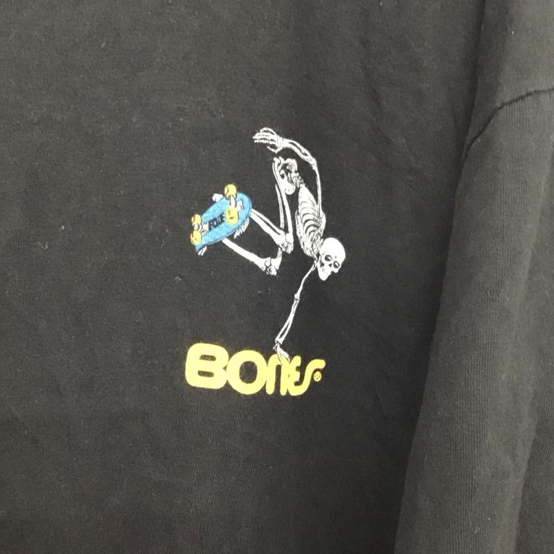 パウエルペラルタ POWELL PERALTA Tシャツ 半袖 半袖カットソー プリントTシャツ クルーネックカットソー XL プリント 黒 / ブラック /  メンズ USED 古着 中古 10130105