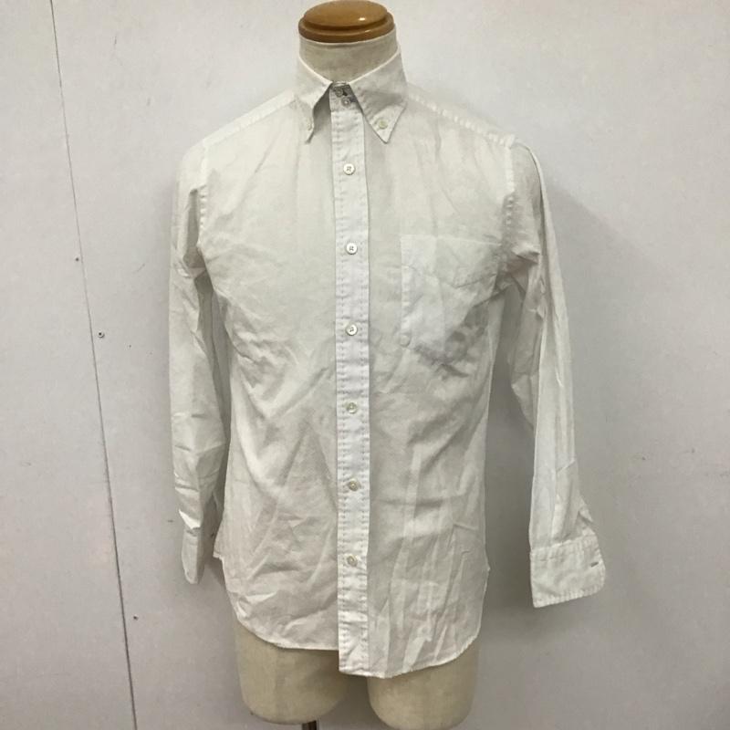 ポールスミス Paul Smith シャツ、ブラウス 長袖 ボタンダウンシャツ S  白 / ホワイト /  メンズ USED 古着 中古 10128259