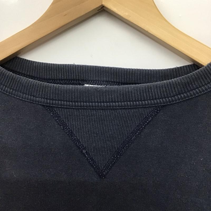 チャンピオン Champion トレーナー 長袖 c4-0099 スウェット PREMIUMWEAVE トレーナー M 無地 紺 / ネイビー /  メンズ USED 古着 中古 10145943