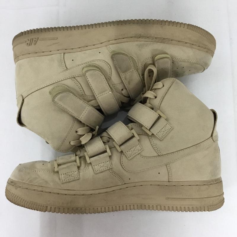 ナイキ NIKE スニーカー スニーカー DM7926-200 AIR FORCE 1 HIGH 07 SP 28cm 28.0cm ロゴ、文字 ベージュ / ベージュ /  メンズ USED 古着 中古 10129913