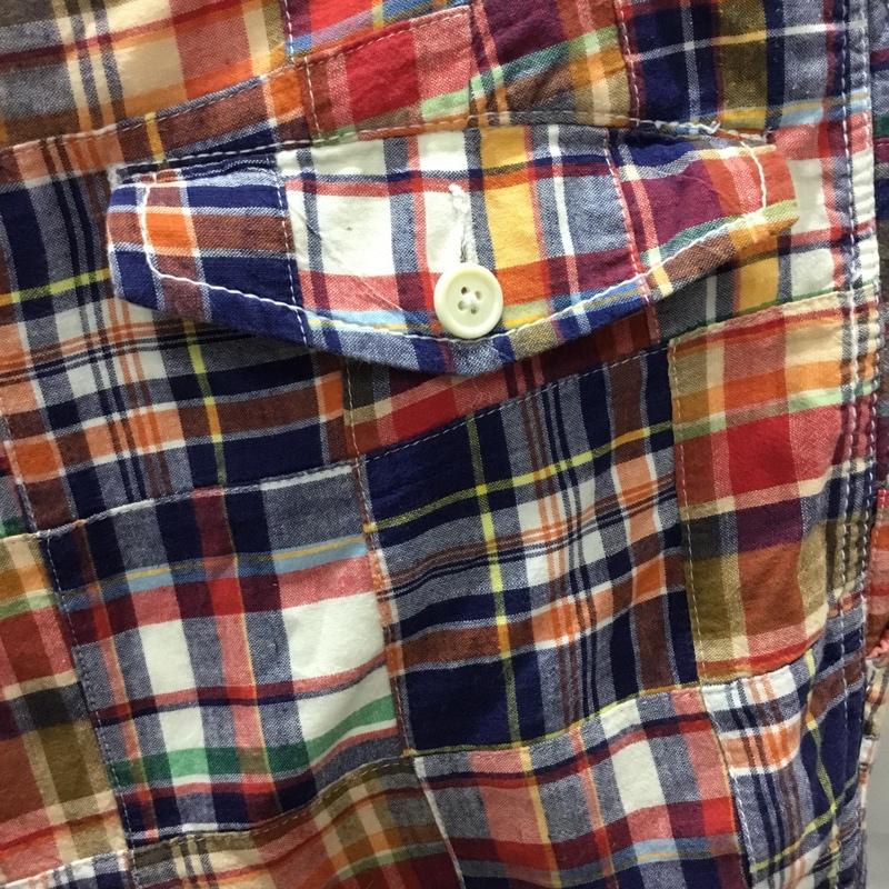 ビームス BEAMS パンツ ショートパンツ パッチワーク L チェック マルチカラー / マルチカラー /  メンズ USED 古着 中古 10110617