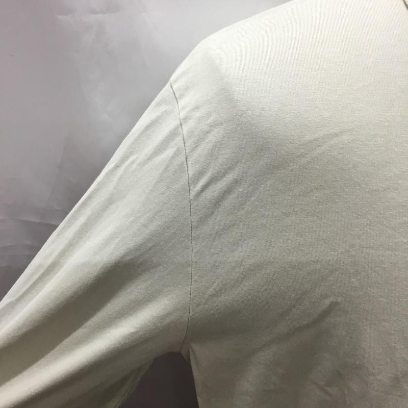 ラコステ LACOSTE ポロシャツ 長袖 ワニ 5191L 5 ワンポイント ベージュ / ベージュ /  メンズ USED 古着 中古 10111399