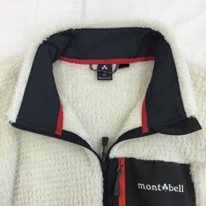 モンベル mont-bell ジャケット、上着 ジャケット、ブレザー 1106660 クリマエア ジャケット M ロゴ、文字 白 / ホワイト / X 赤 / レッド / X 紺 / ネイビー /  メンズ USED 古着 中古 10138530