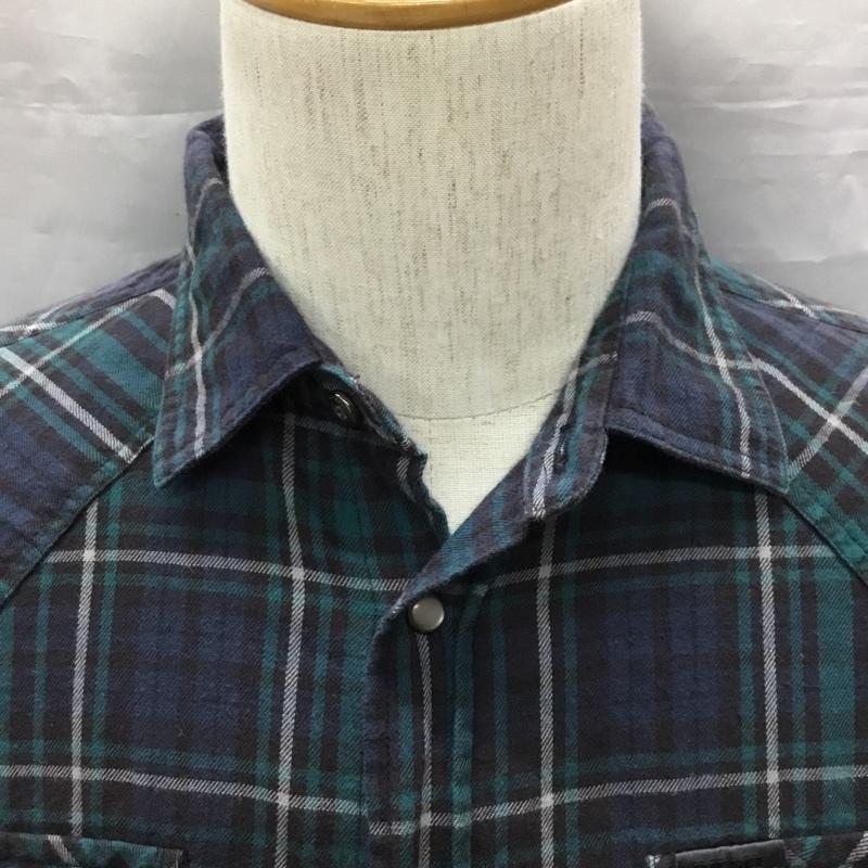 ディーゼル DIESEL シャツ、ブラウス 長袖 長袖シャツ カラーシャツ ポケットシャツ 長袖カットソー チェックシャツ S チェック マルチカラー / マルチカラー /  メンズ USED 古着 中古 10117694