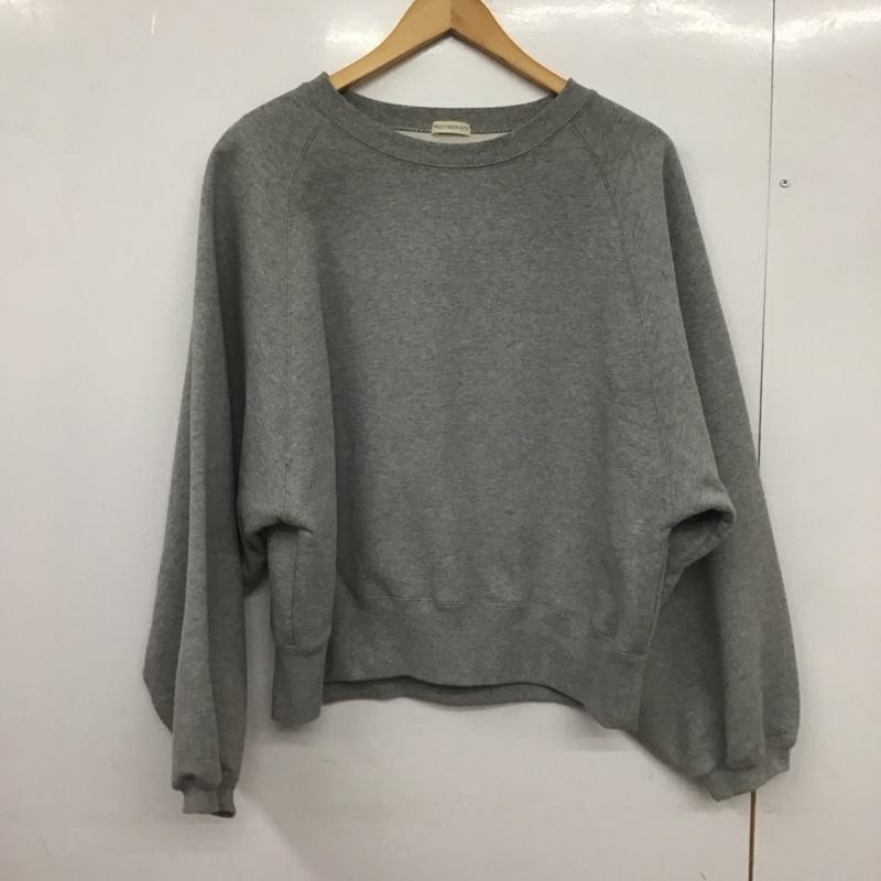 プロタゴニスタ PROTAGONISTA トレーナー 長袖 PNT-CS-10 0 無地 灰 / グレー /  レディース USED 古着 中古 10147784