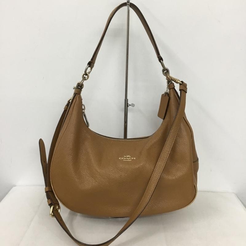 コーチ COACH トートバッグ トートバッグ F38250 ショルダー 2WAY ロゴ、文字 茶 / ブラウン /  レディース USED 古着 中古 10144337