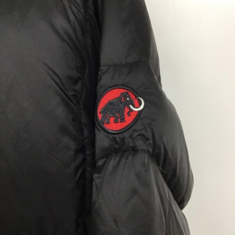 マムート Mammut ジャケット、上着 ジャケット、ブレザー ジップアップジャケット ナイロンジャケット アウター ダウンジャケット M ロゴ、文字 黒 / ブラック /  メンズ USED 古着 中古 10129881