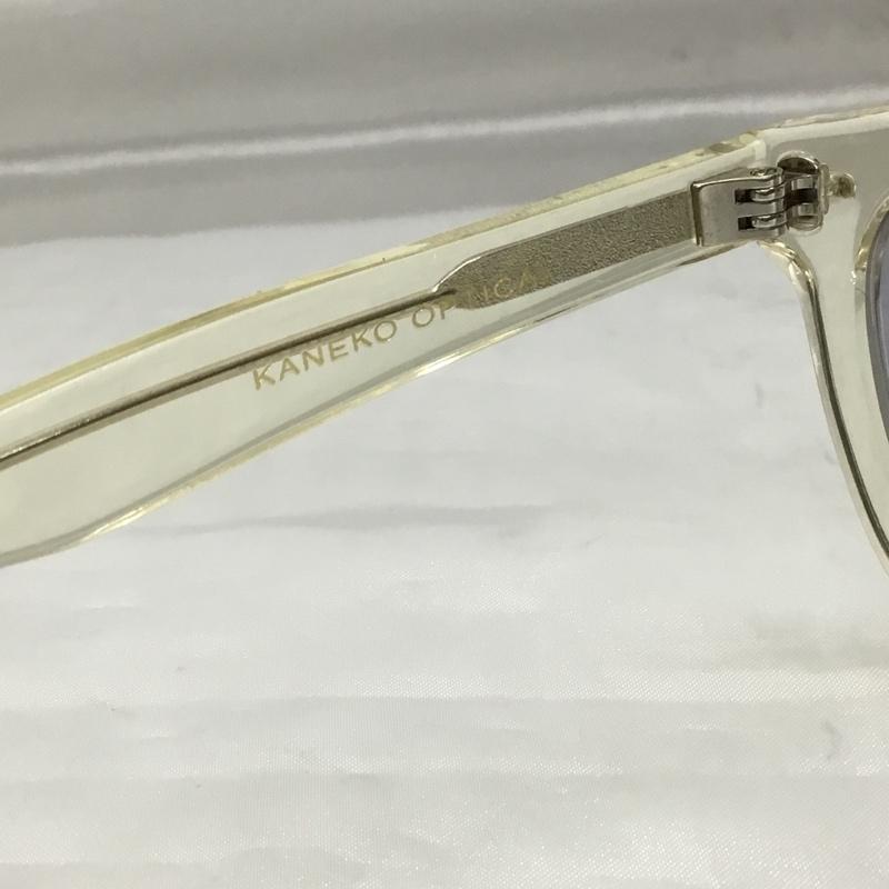 カネコオプティカル KANEKO OPTICAL めがね・サングラス サングラス UNITED ARROWS クリアフレーム 無地 透明 / クリア /  メンズ USED 古着 中古 10119667