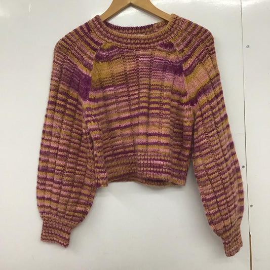 スライ SLY ニット、セーター 長袖 030FAZ70-2980 グラデーション ミドルゲージ トップス ニット FREE  マルチカラー / マルチカラー /  レディース USED 古着 中古 10147238