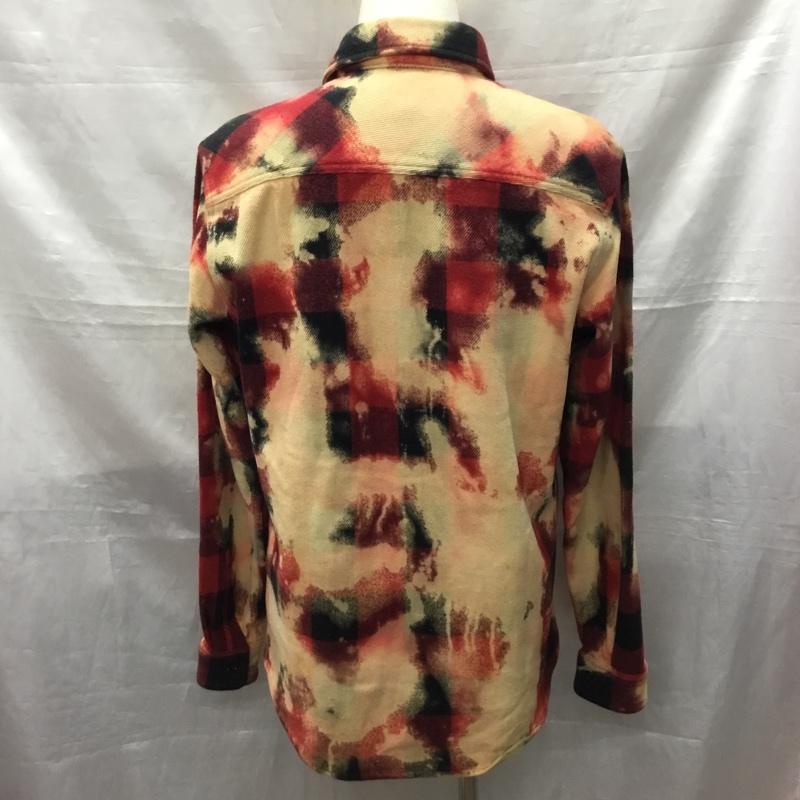 シュプリーム Supreme シャツ、ブラウス 長袖 13AW BleachedBuffaloHeavyweightShirt 長袖シャツ M 総柄 マルチカラー / マルチカラー /  メンズ USED 古着 中古 10122280