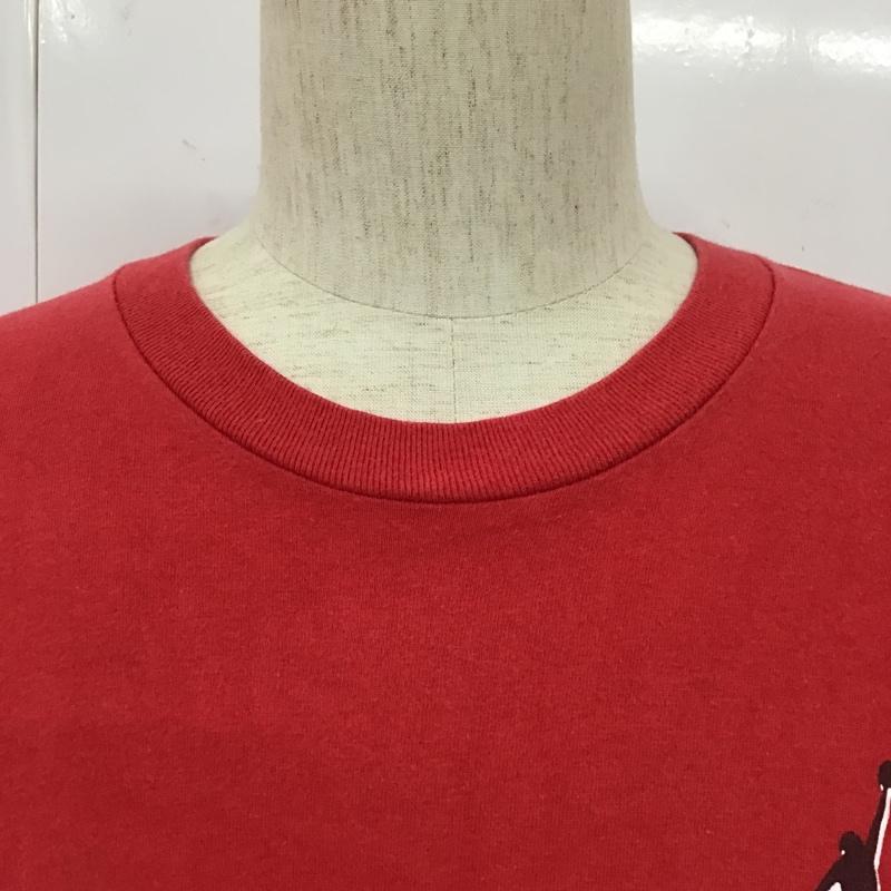ナイキ NIKE Tシャツ 半袖 90s JORDAN USA製 プリント 赤 / レッド /  メンズ USED 古着 中古 10105744