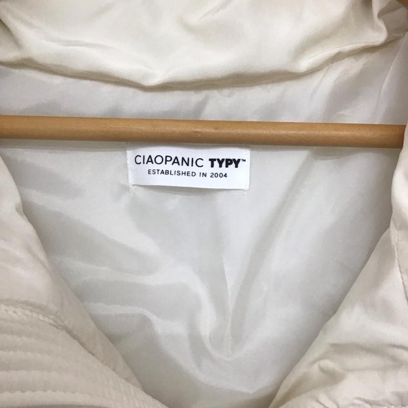 チャオパニックティピー CIAOPANIC TYPY コート コート一般 ONE SIZE 無地 オフホワイト / オフホワイト /  レディース USED 古着 中古 10147860