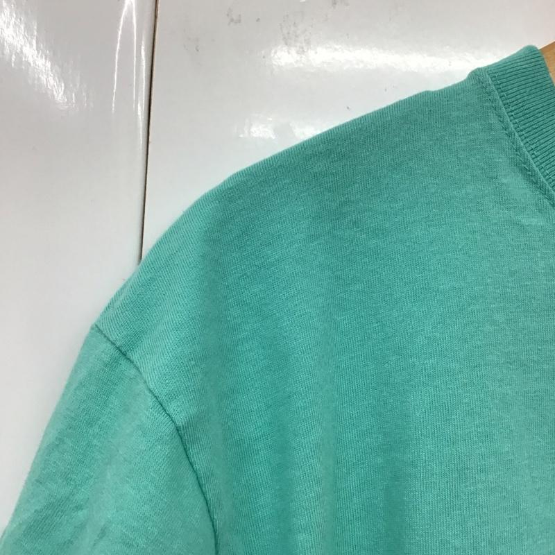 エロスティカ EROSTiKA Tシャツ 半袖 半袖カットソー プリントTシャツ クルーネックカットソー XL プリント 緑 / グリーン /  メンズ USED 古着 中古 10134632