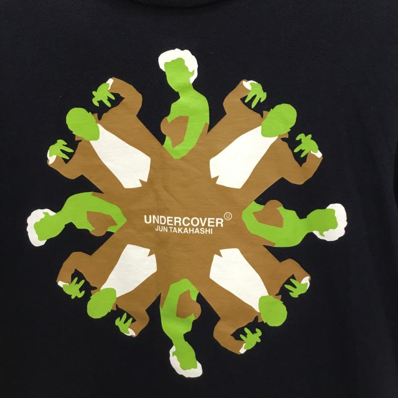 アンダーカバー UNDERCOVER Tシャツ 半袖 TEE Dracula & Lady 1号 プリント 紺 / ネイビー /  メンズ USED 古着 中古 10127860